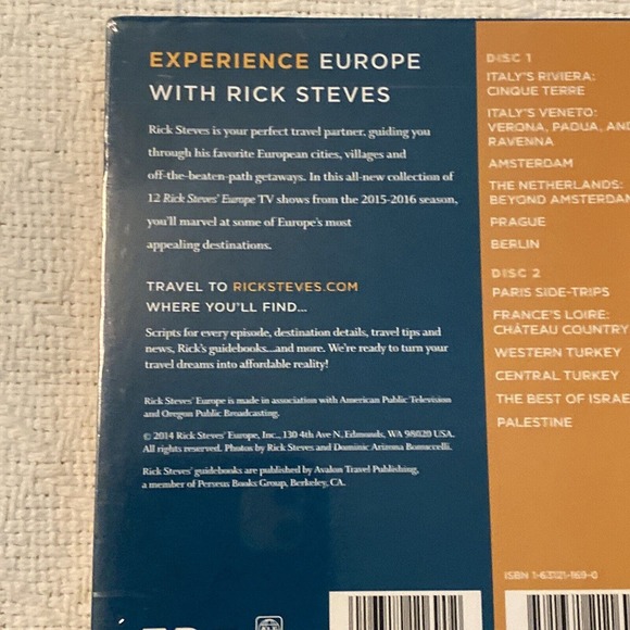 Rick Steves Europe - 12 New Shows DVD 2015–2016 - Picture 6 of 8